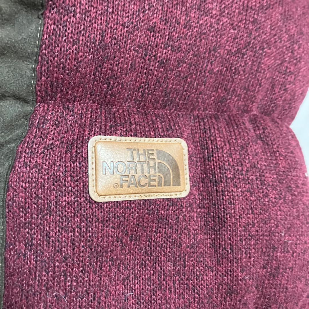 THE NORTH FACE ノースフェイス ダウンベスト メランジ調ニット