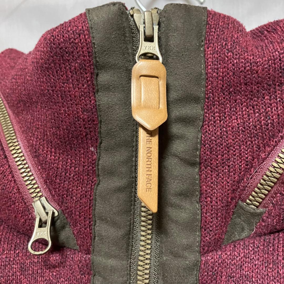 THE NORTH FACE ノースフェイス ダウンベスト メランジ調ニット