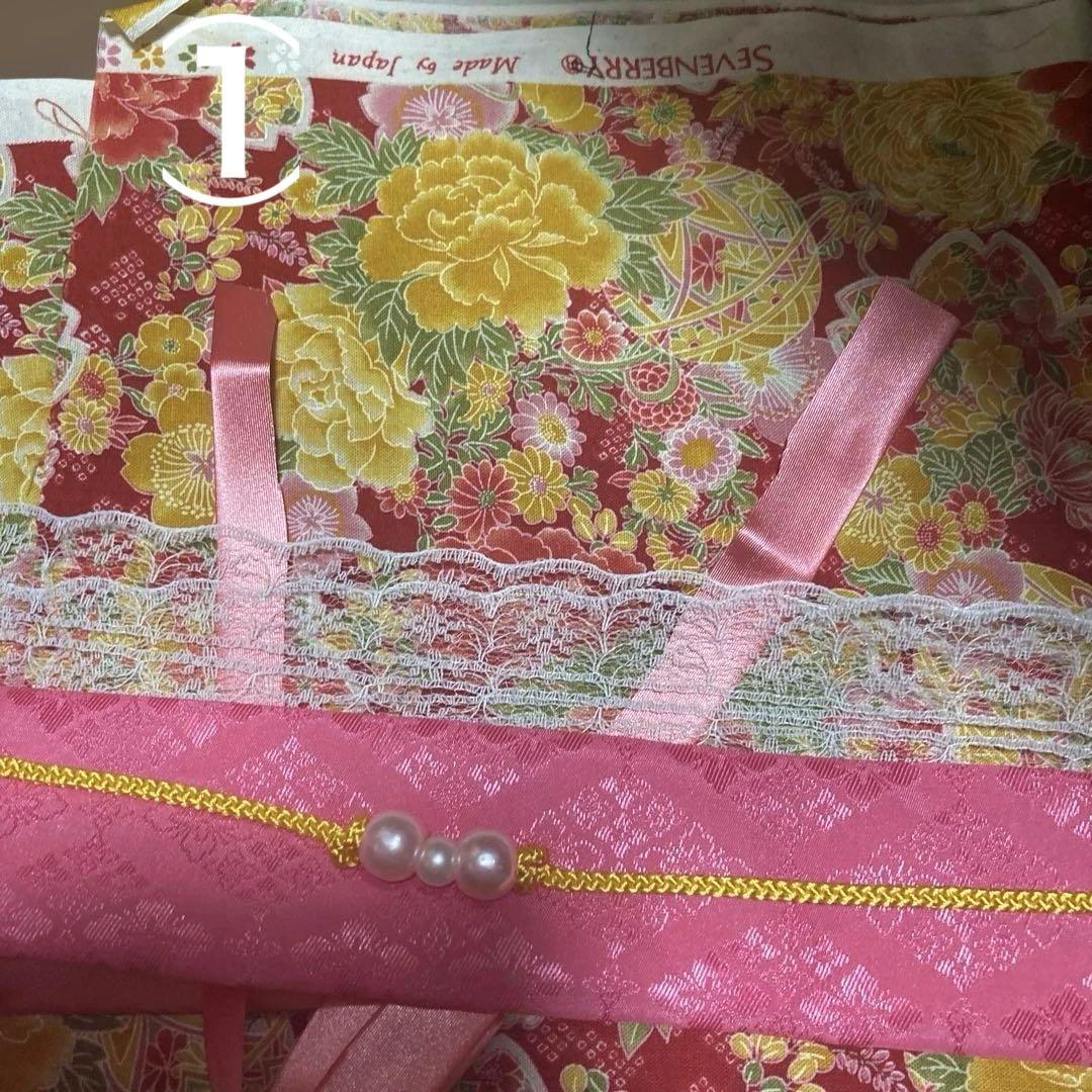 miki ラボット　服　lovot 着物一式　リボン付き