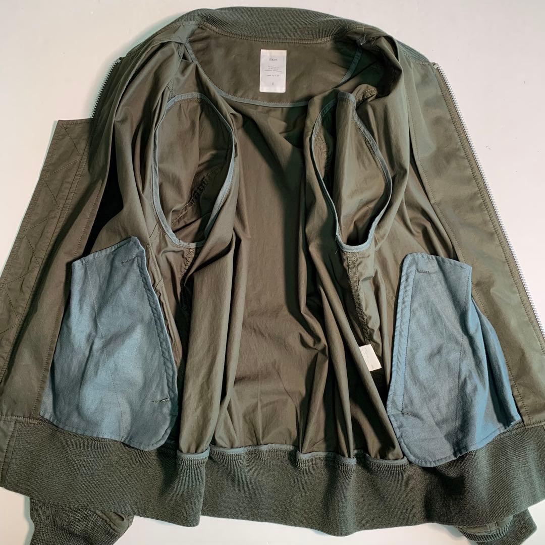 Name. オリーブ MA-1 フライトジャケット ブルゾン ジャンパー M相当