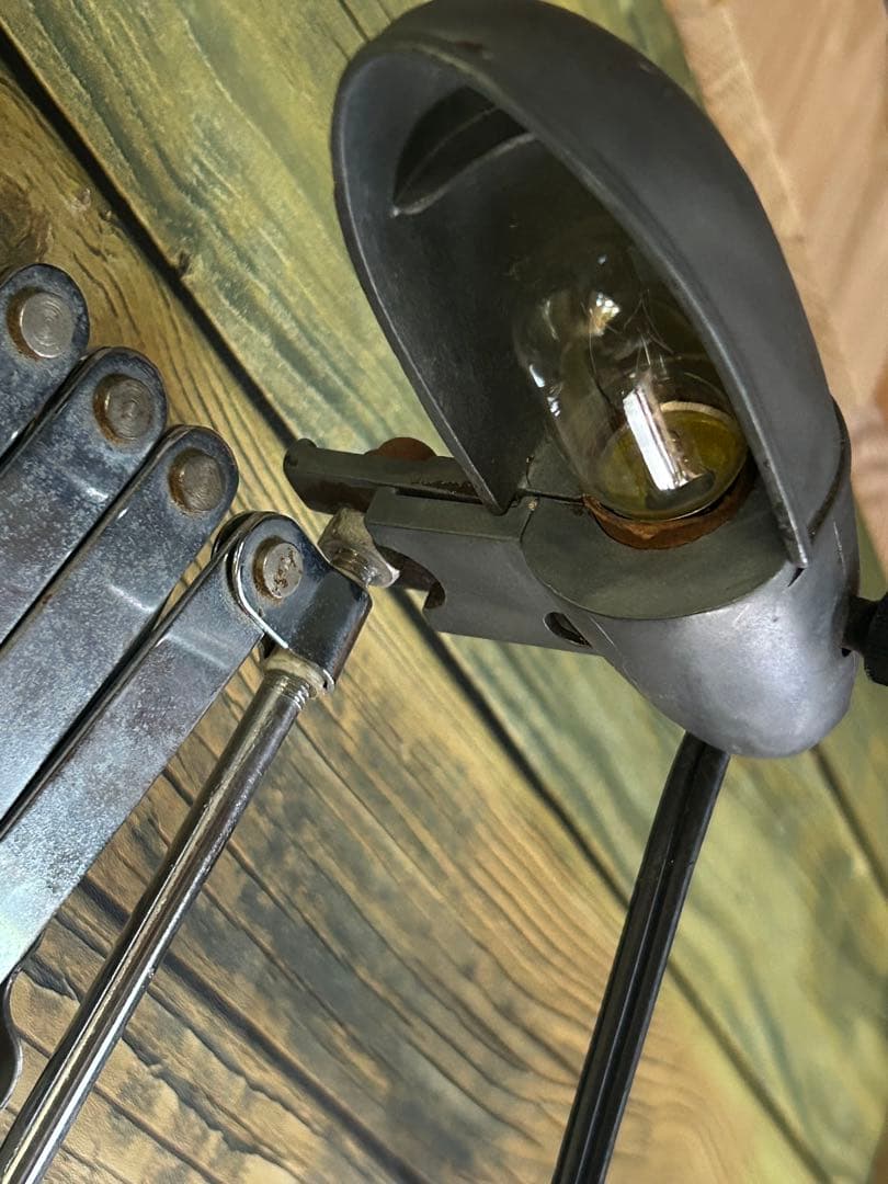 アンティーク シザーランプ インダストリアル