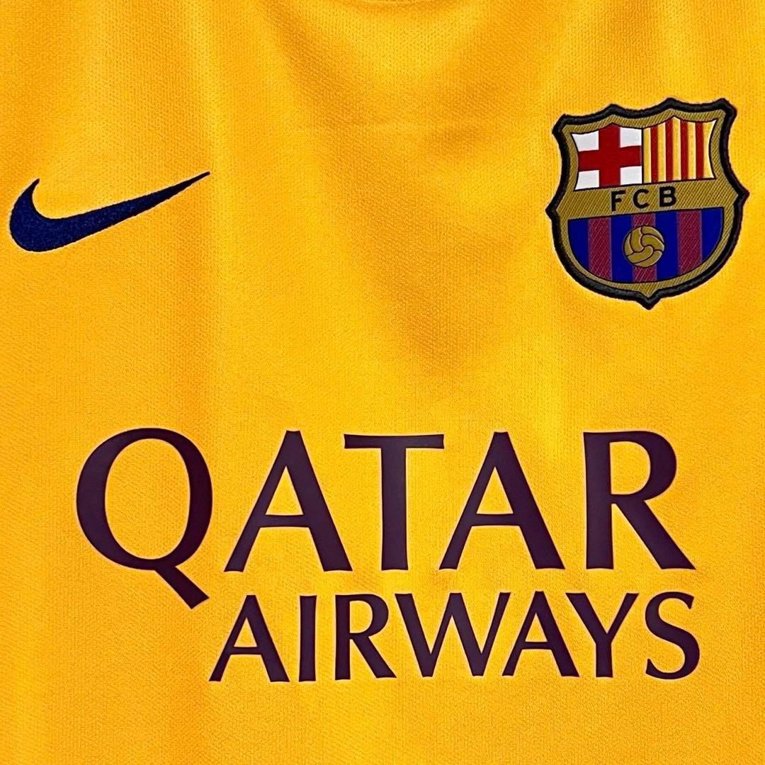 【新品/タグ付き】15/16 FCバルセロナ ♯10 メッシ【Mサイズ】アウェイ