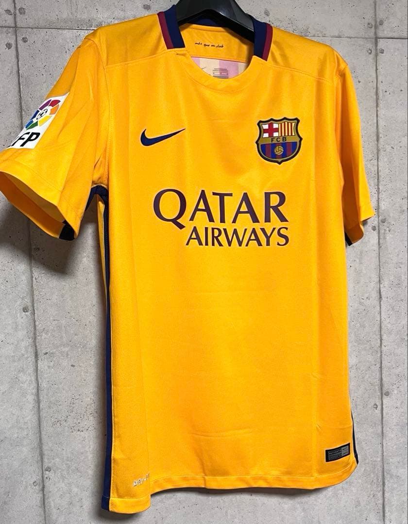 【新品/タグ付き】15/16 FCバルセロナ ♯10 メッシ【Mサイズ】アウェイ