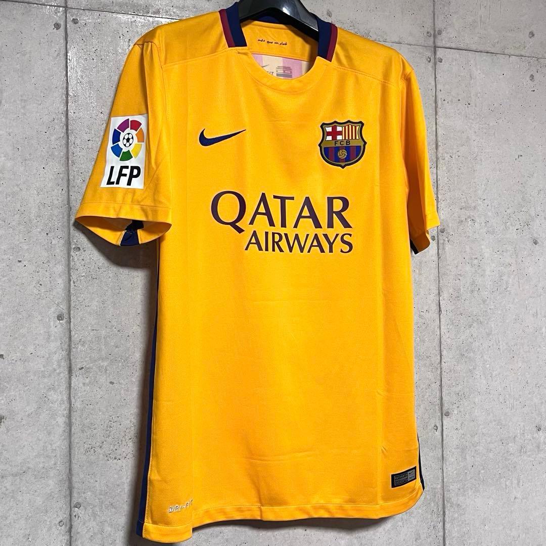 【新品/タグ付き】15/16 FCバルセロナ ♯10 メッシ【Mサイズ】アウェイ