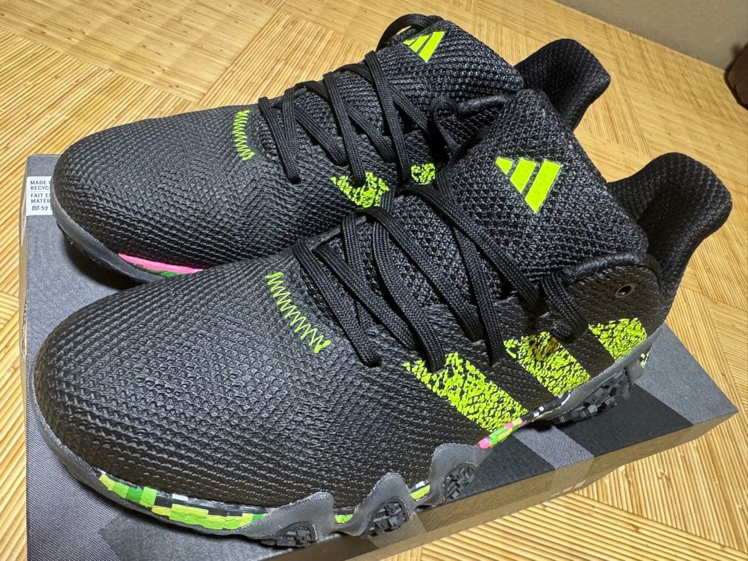 adidas ゴルフシューズ 短時間1度使用 25,5