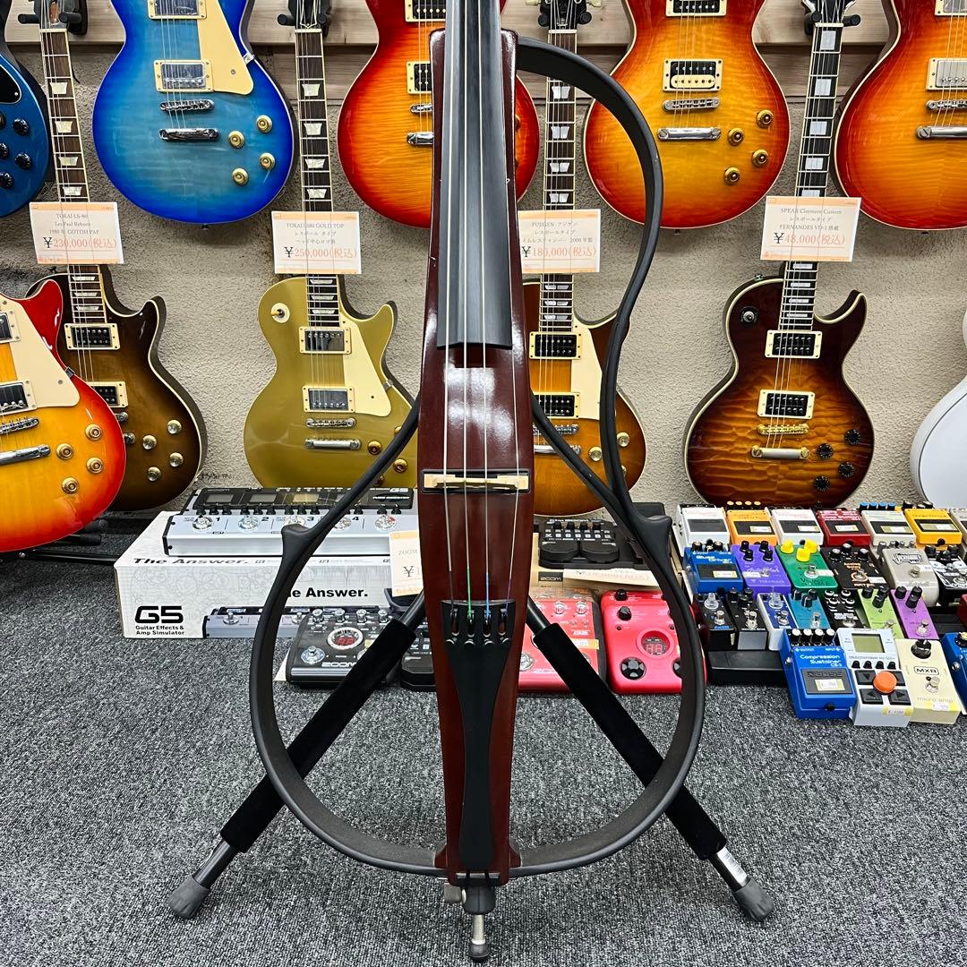 【10409】YAMAHA SVC-100 サイレントチェロ 胸当て ケース 弓