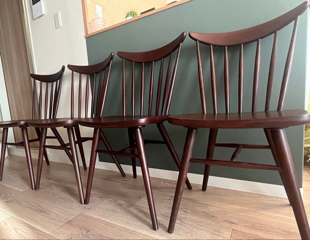 CRES ダイニングチェア　2脚セット　直接取引可