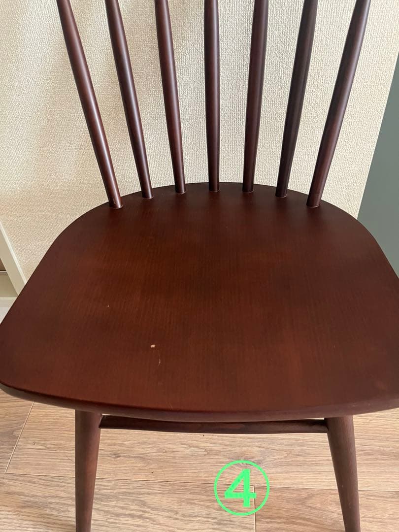 CRES ダイニングチェア　2脚セット　直接取引可