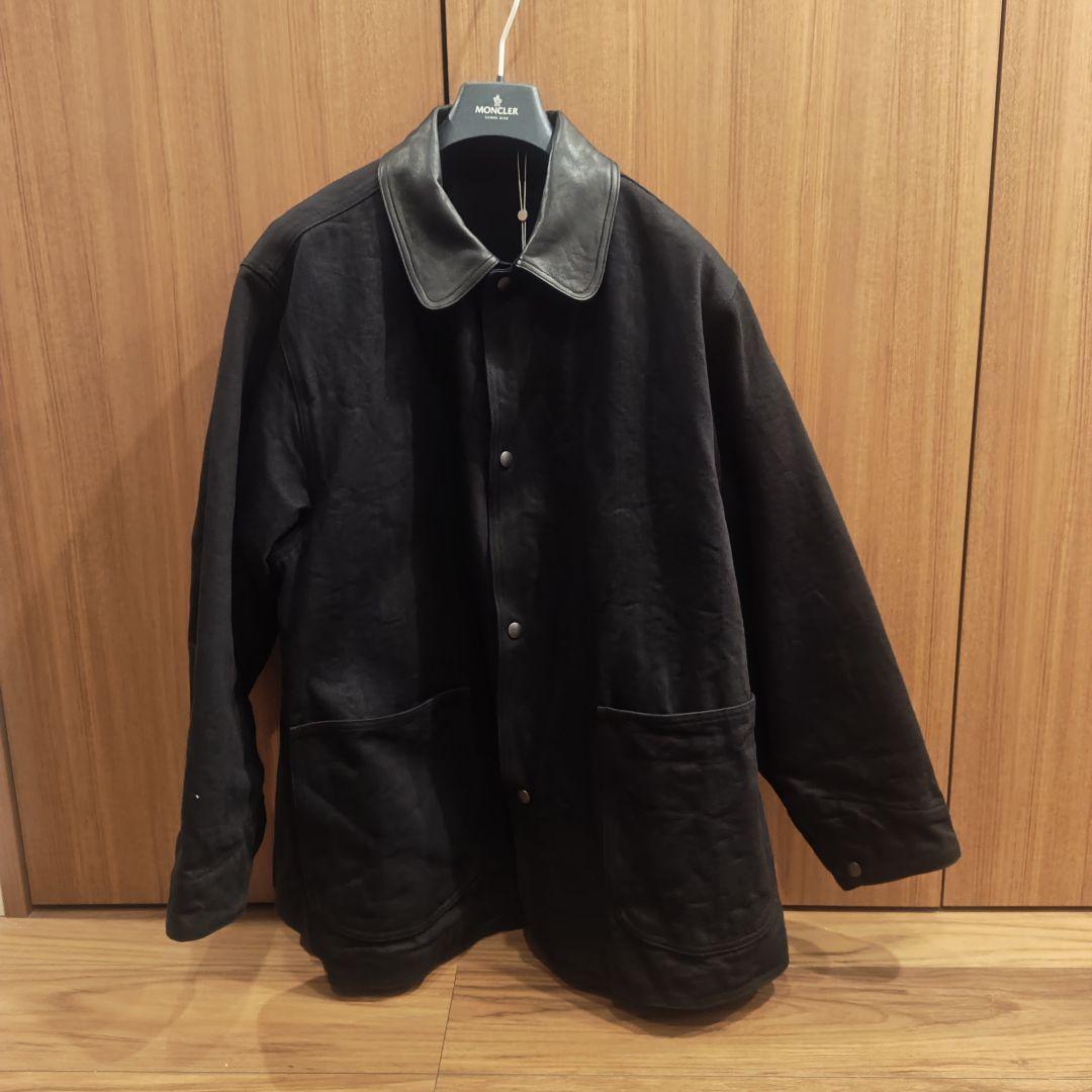 ジャケット・アウター COMOLI 25AW DENIM LEATHER JACKET SIZE2
