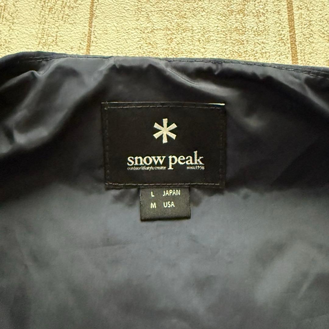 美品【スノーピーク】ミドルダウンベスト