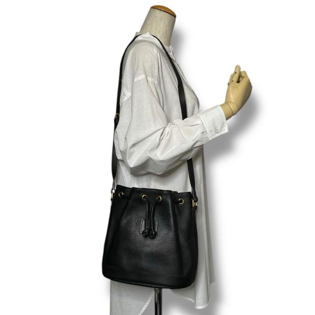 希少 バーバリー 巾着 ショルダー バッグ ノバチェック ホース Vintage