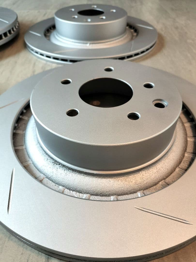 フェアレディZ RZ34 スリットブレーキローター4枚セット