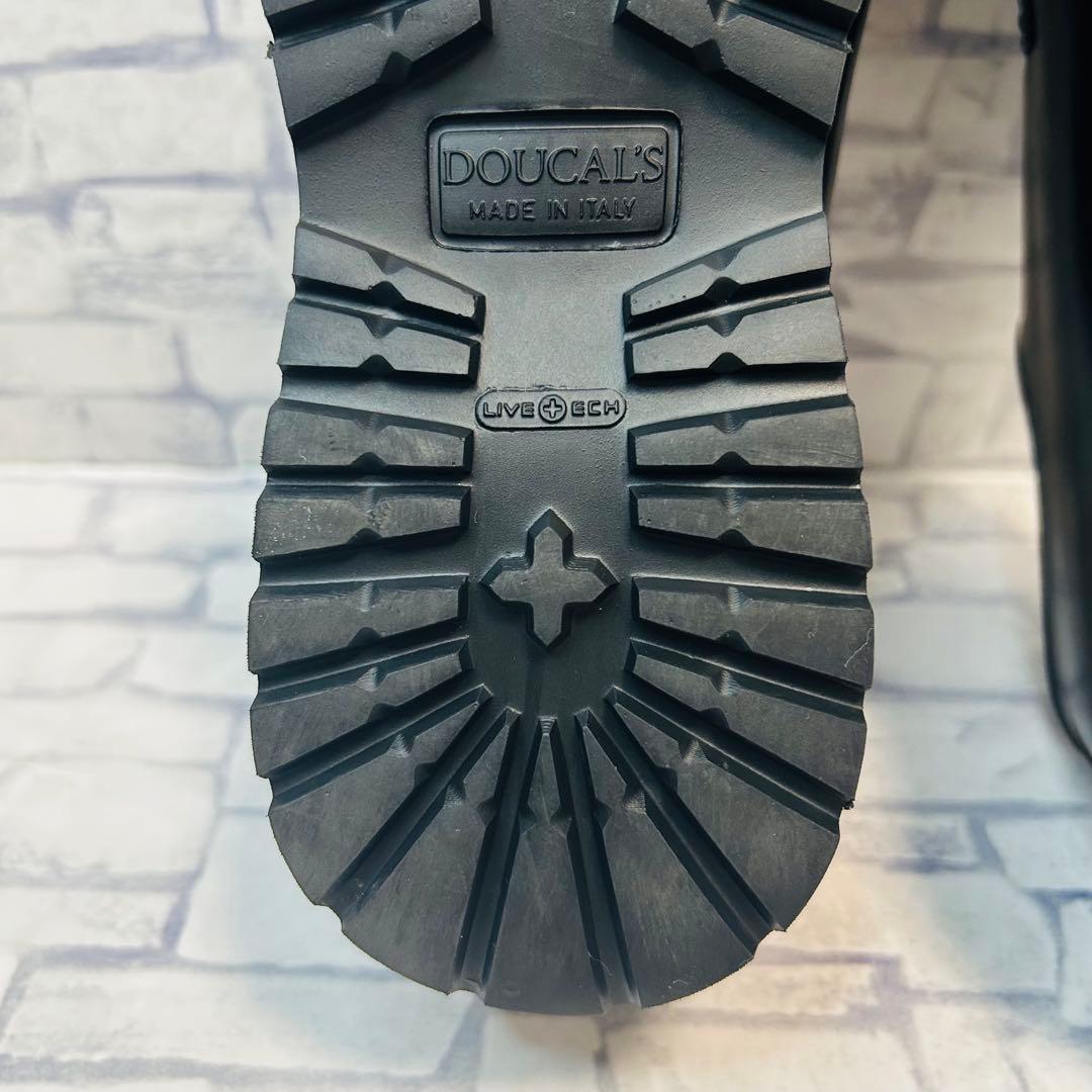 未使用級 Doucal's デュカルス プレーントゥ ダービーシューズ EU39