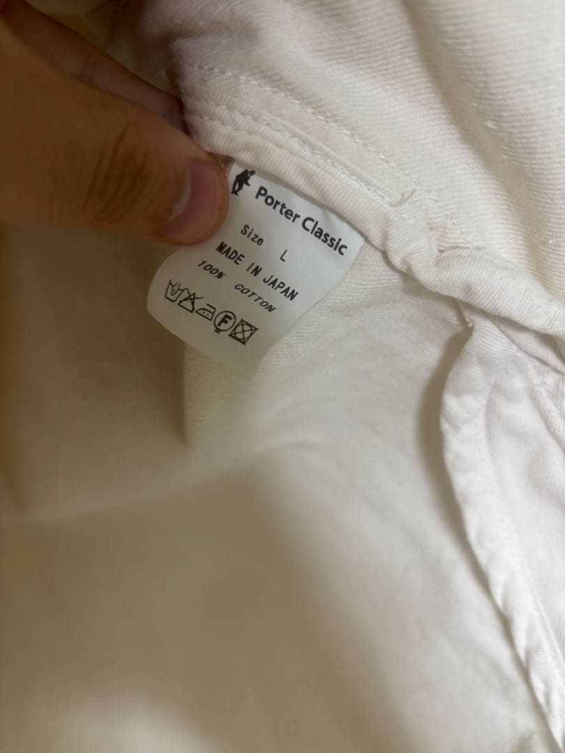 ポータークラシック　コットン　チャイナジャケット　Lサイズ