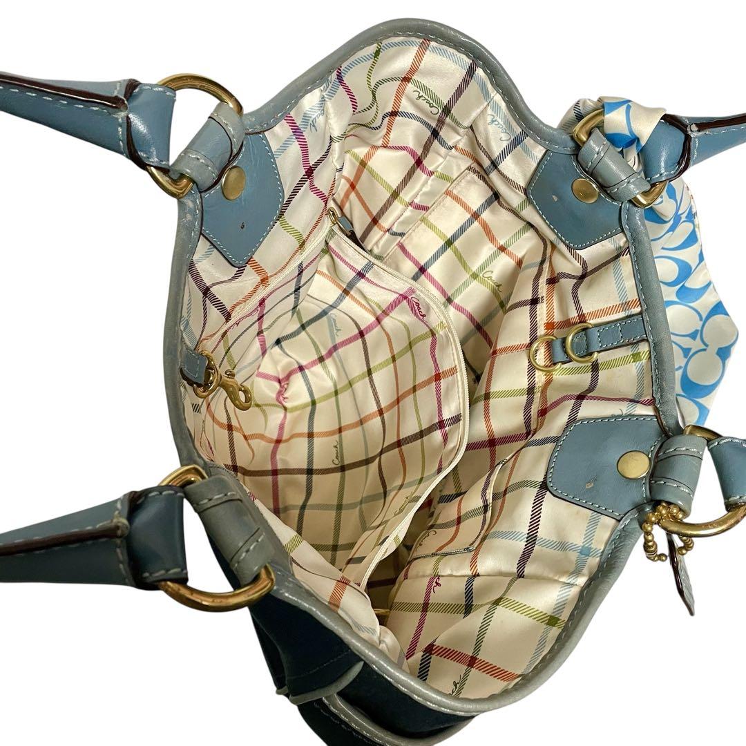 COACH コーチ ヘリテージストライプ トートバッグ 11791 肩掛け