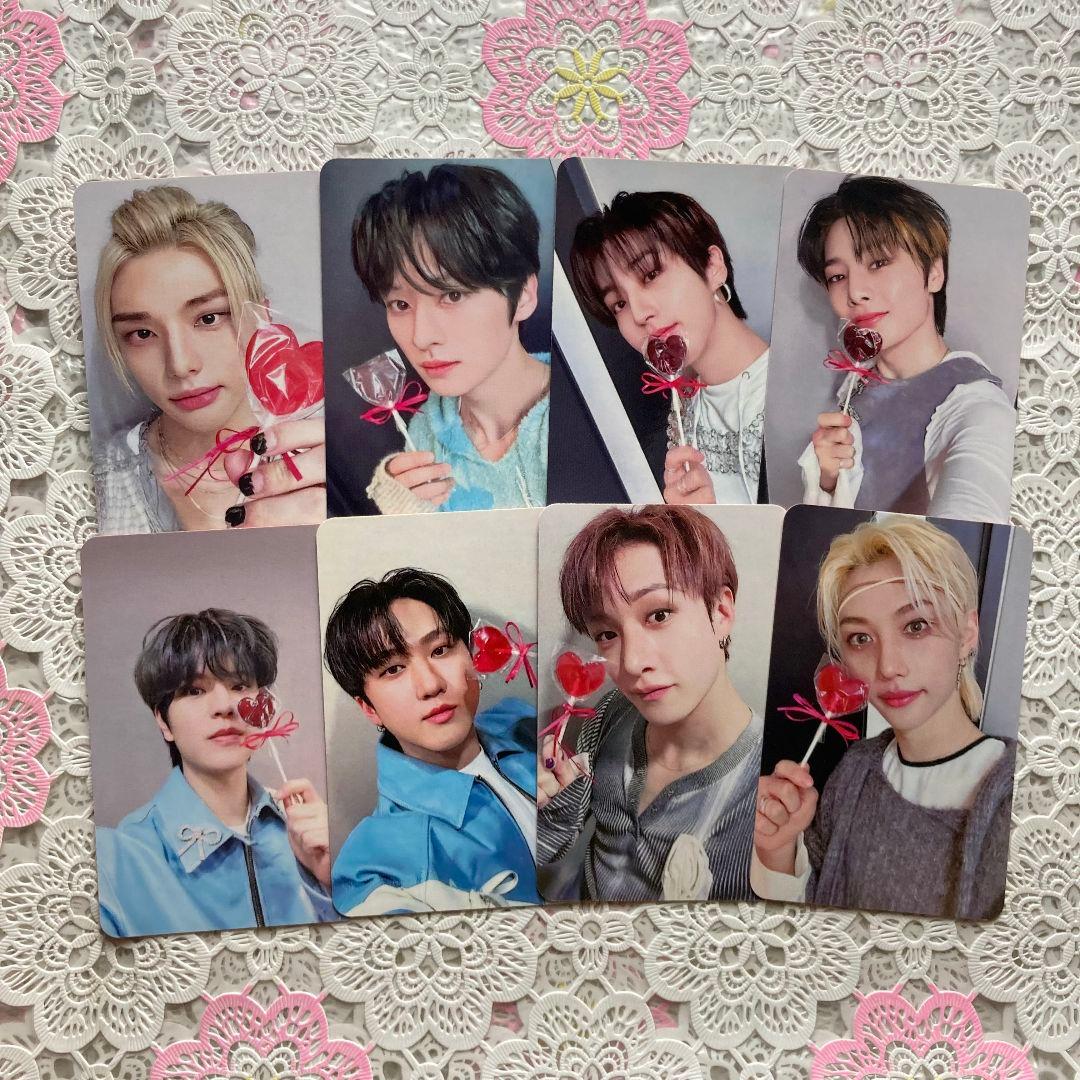 StrayKids 樂-STAR 当選 トリーミング 限定 トレカ 8枚セット