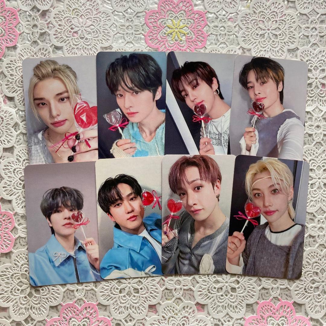 StrayKids 樂-STAR 当選 トリーミング 限定 トレカ 8枚セット