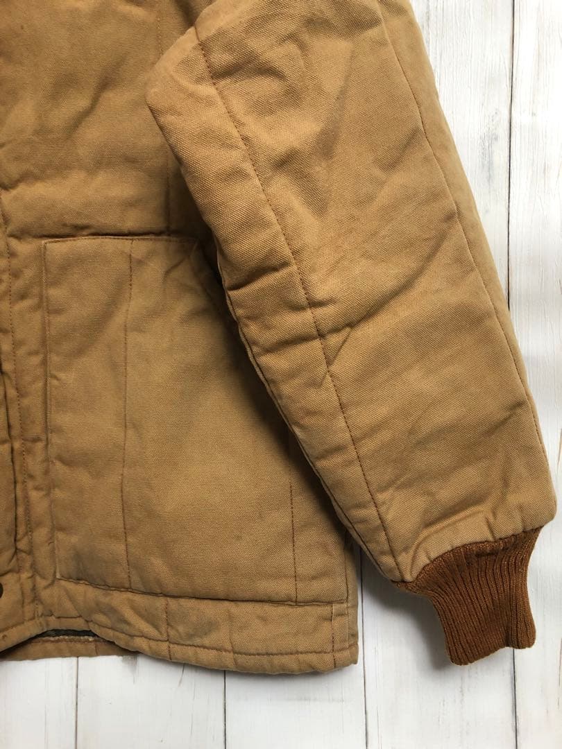 90s USA製 Walls 襟コーデュロイ ダック生地 ジャケット M w05