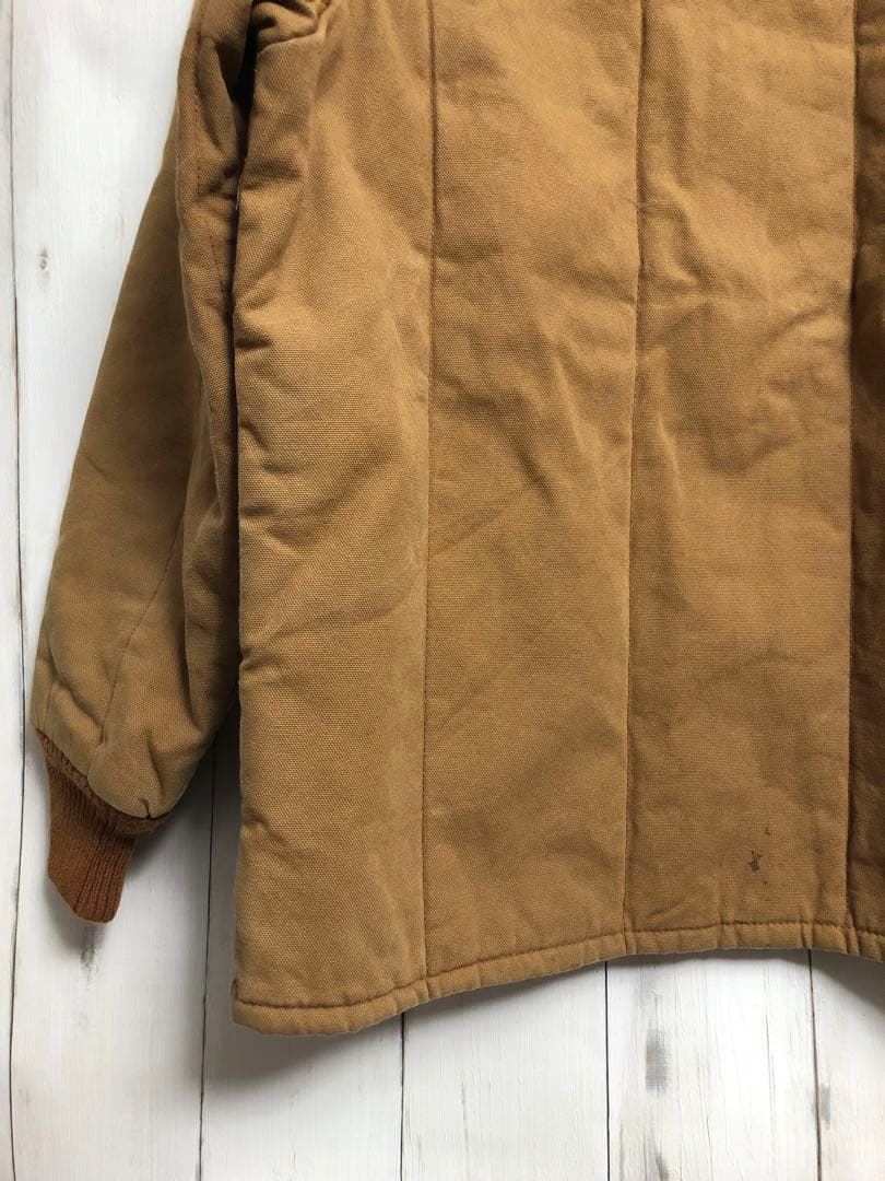 90s USA製 Walls 襟コーデュロイ ダック生地 ジャケット M w05