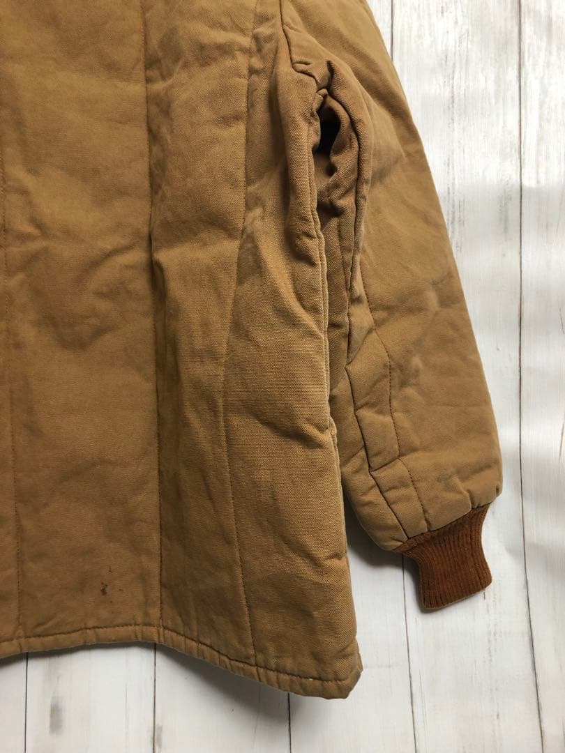 90s USA製 Walls 襟コーデュロイ ダック生地 ジャケット M w05