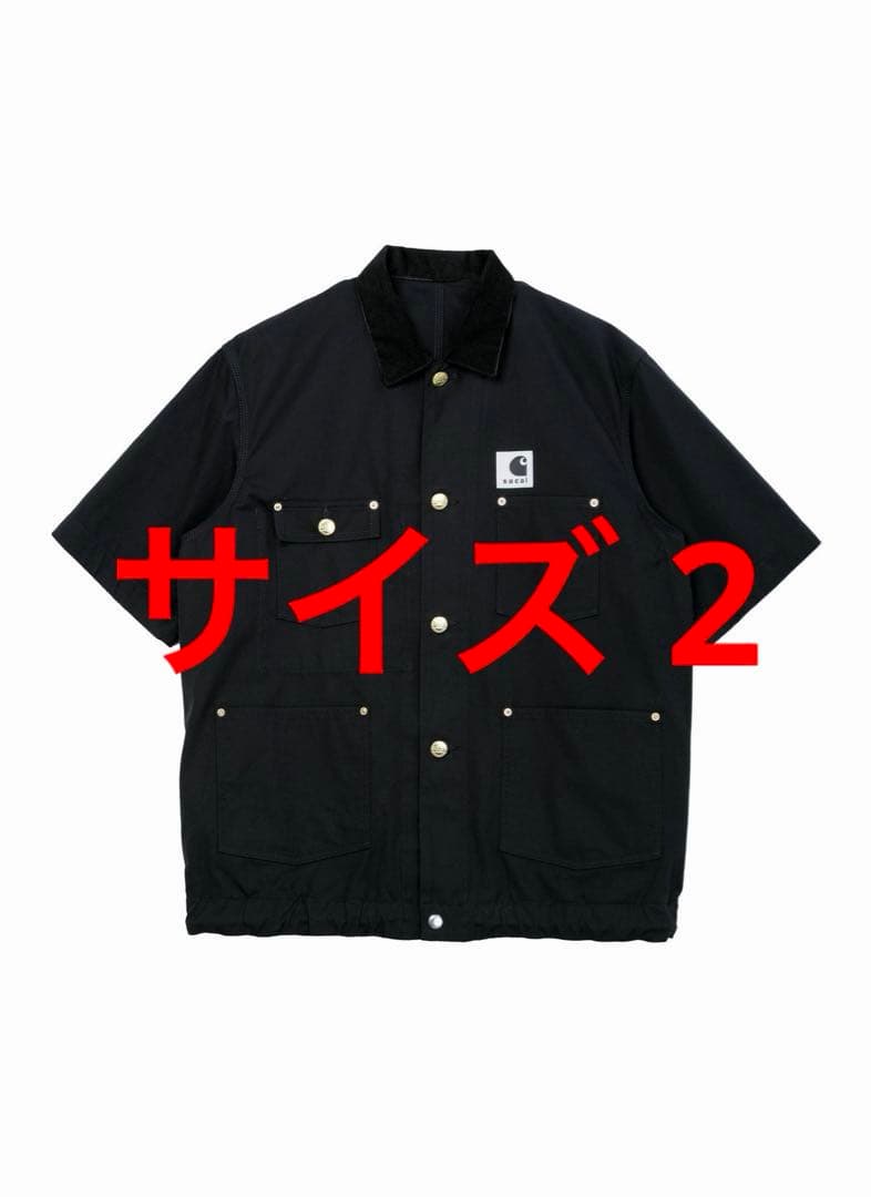 パンツ sacai Carhartt WIP Duck Shirt BLACK 2
