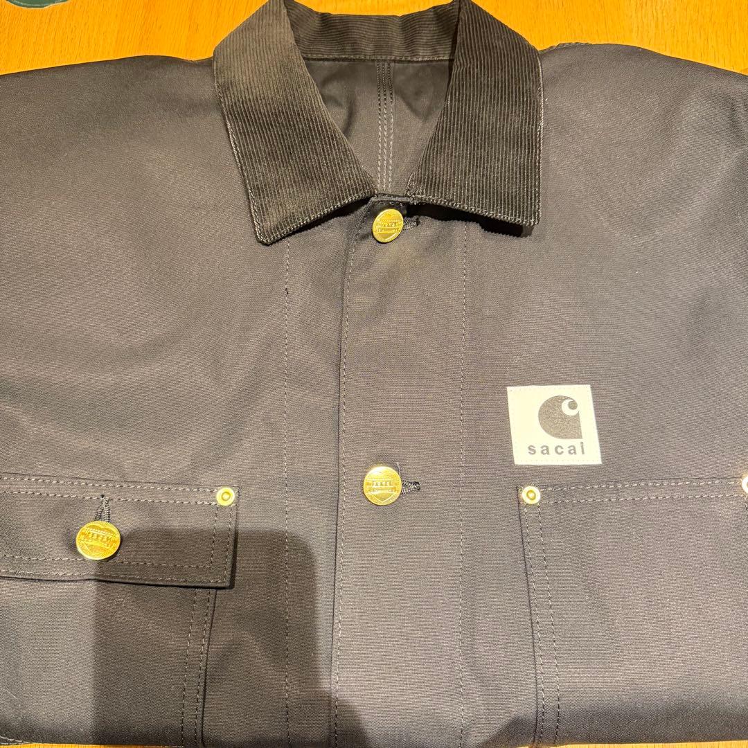 パンツ sacai Carhartt WIP Duck Shirt BLACK 2