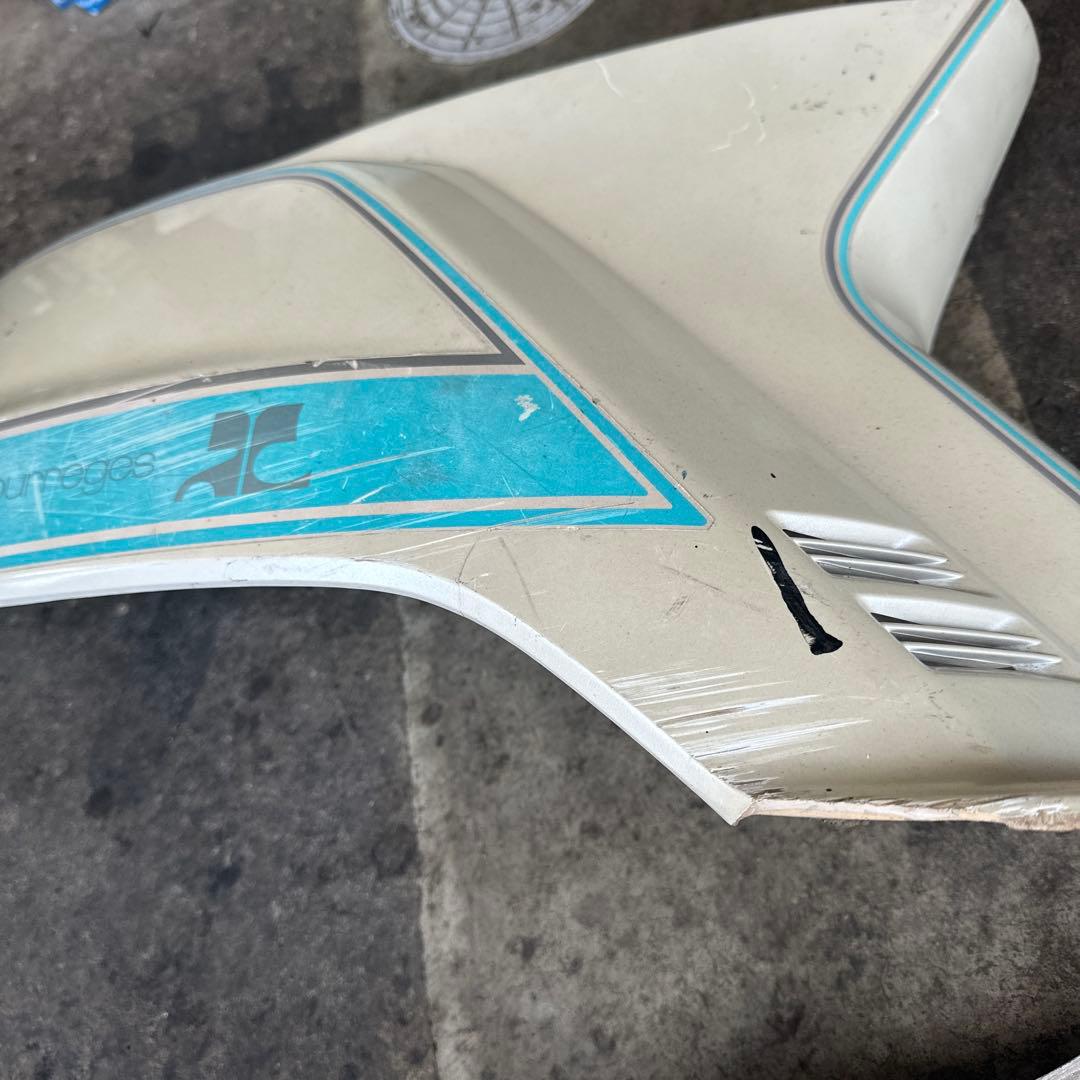 af09クーレジュタクトサイドカウル set ホワイト/ブルー