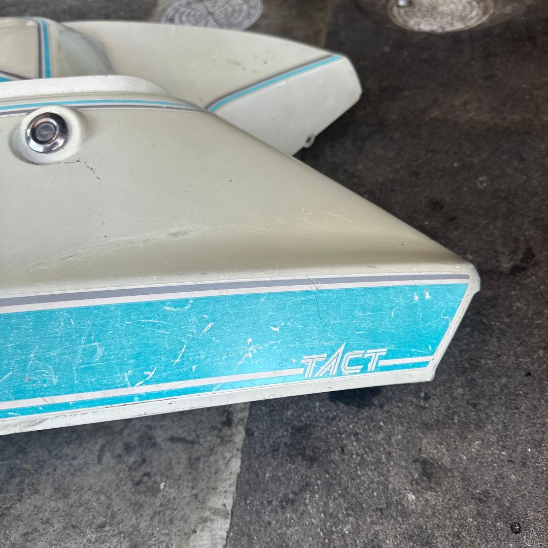 af09クーレジュタクトサイドカウル set ホワイト/ブルー