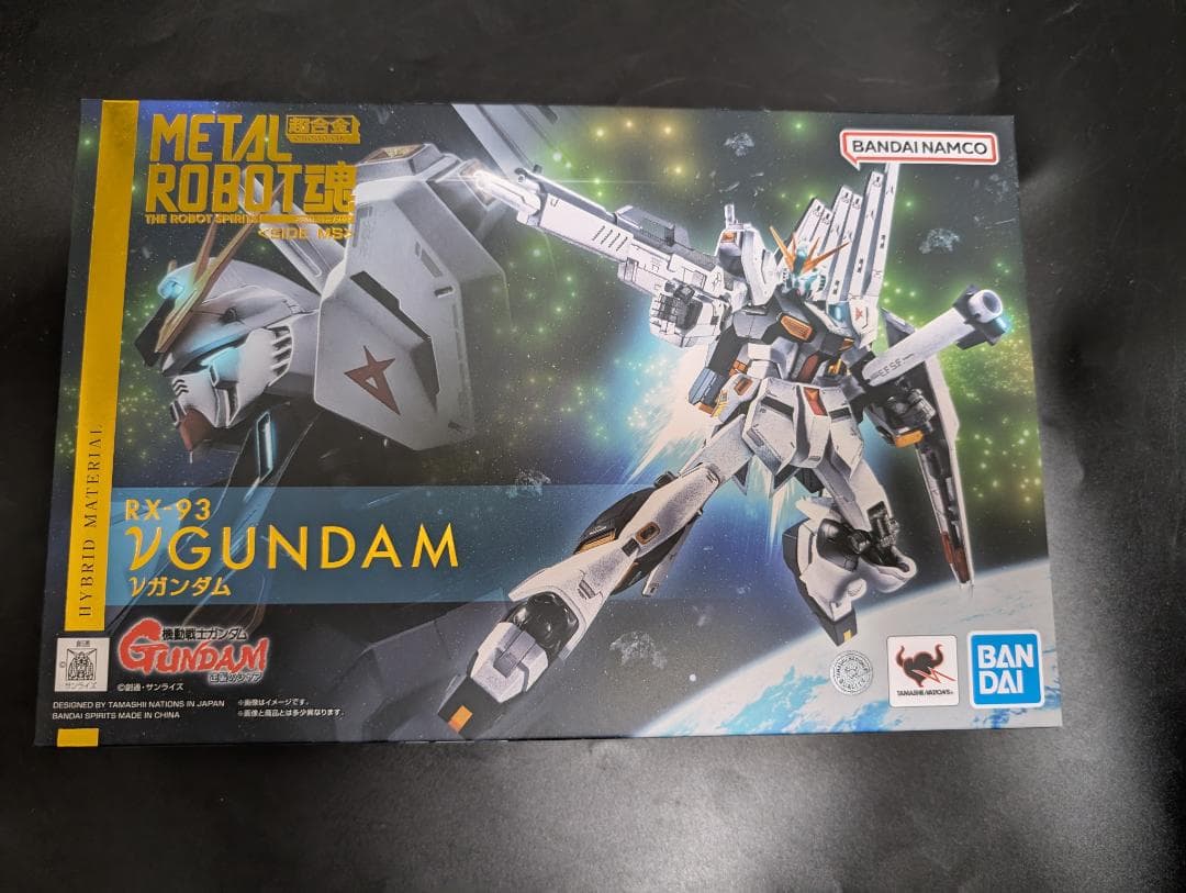 新品 未開封 L ROBOT魂 SIDE MS νガンダム　逆襲のシャア
