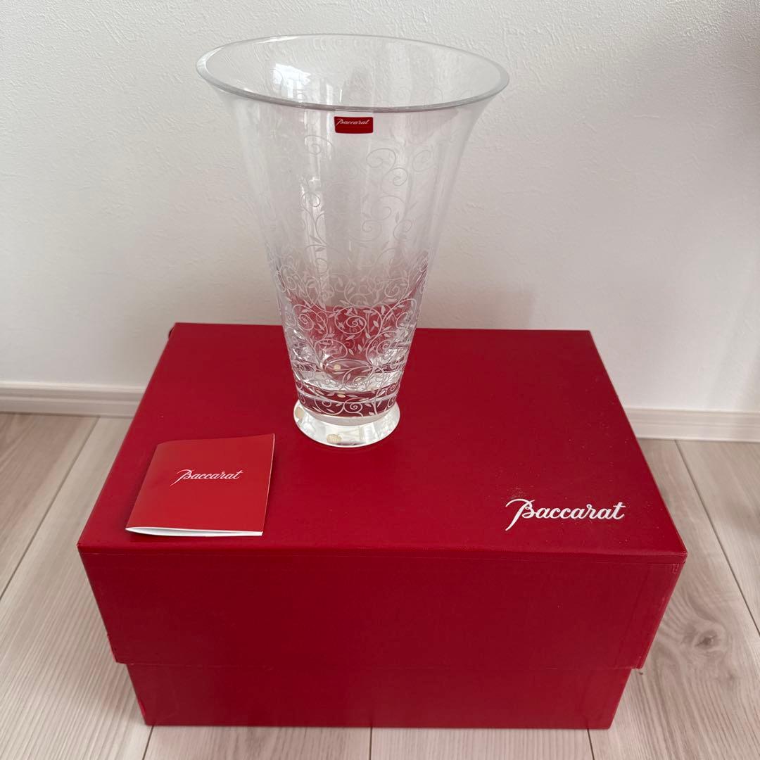 新品未使用　バカラ　花瓶