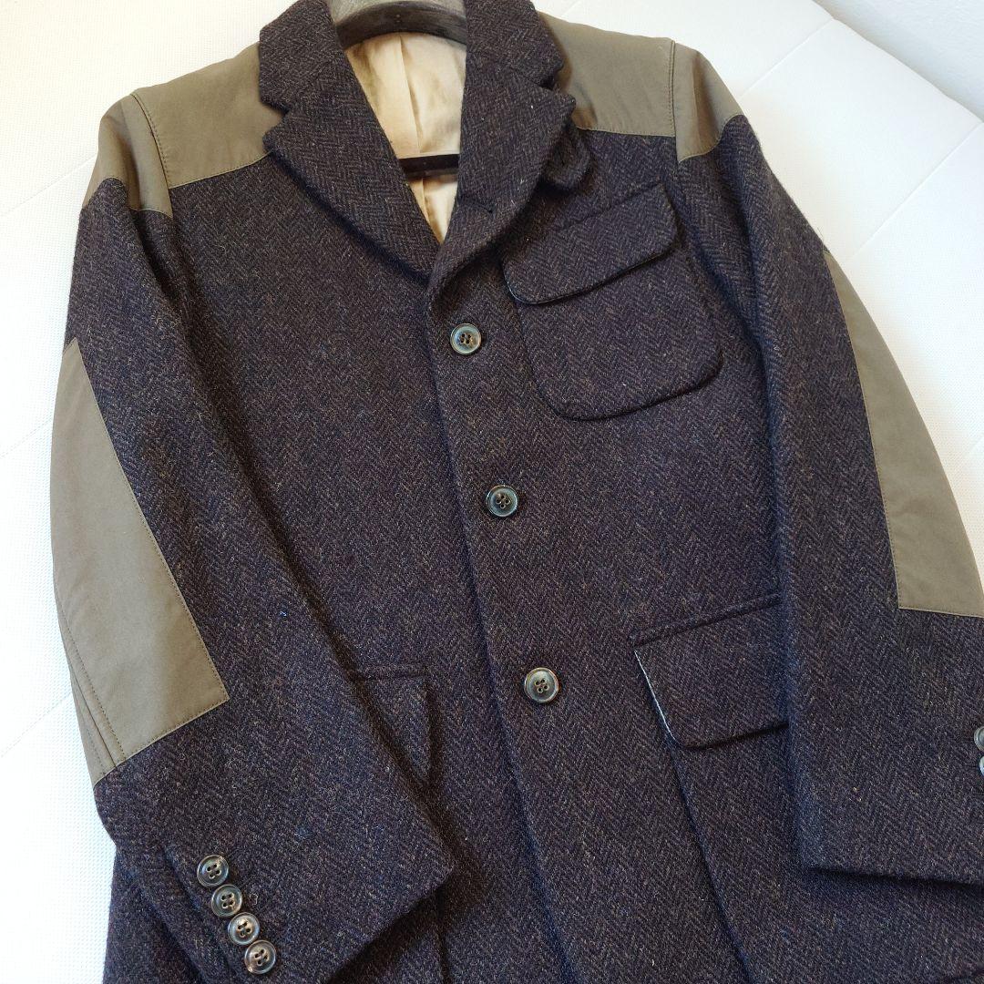 【ナイジェルケーボン】マロリージャケット ハリスツイード ウール46