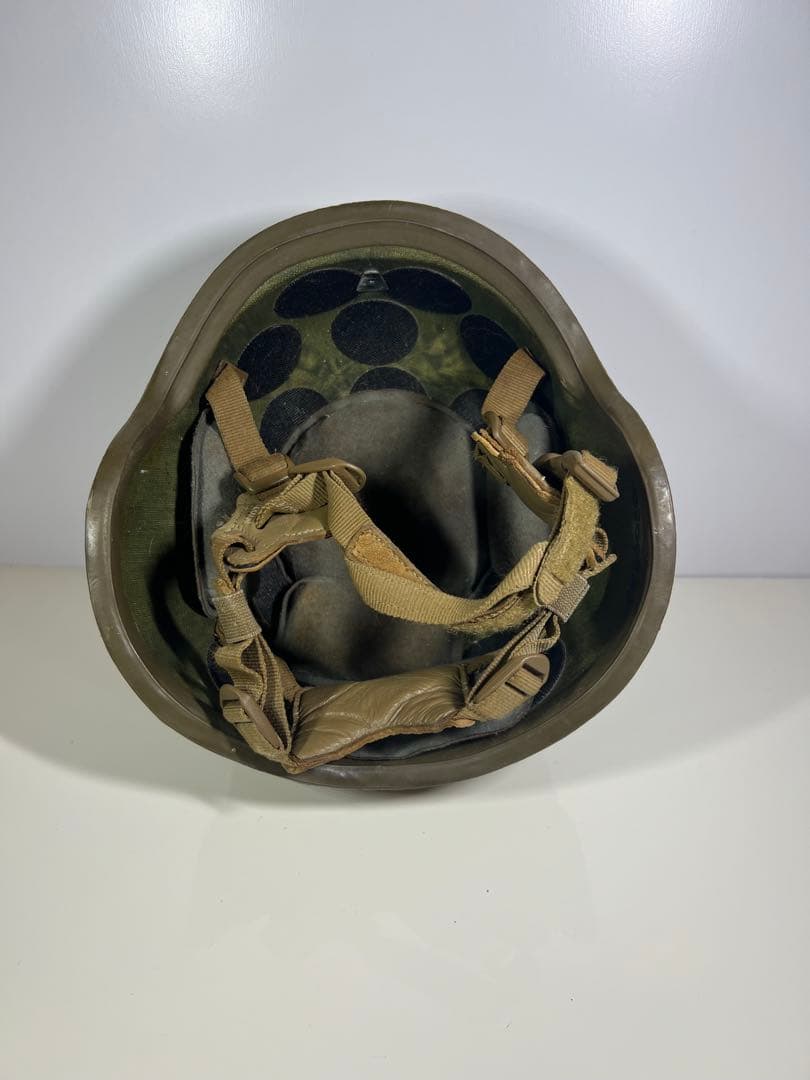 米軍 実物 PASGT ヘルメット 1987年官給品 ケブラー 米海兵隊放出品