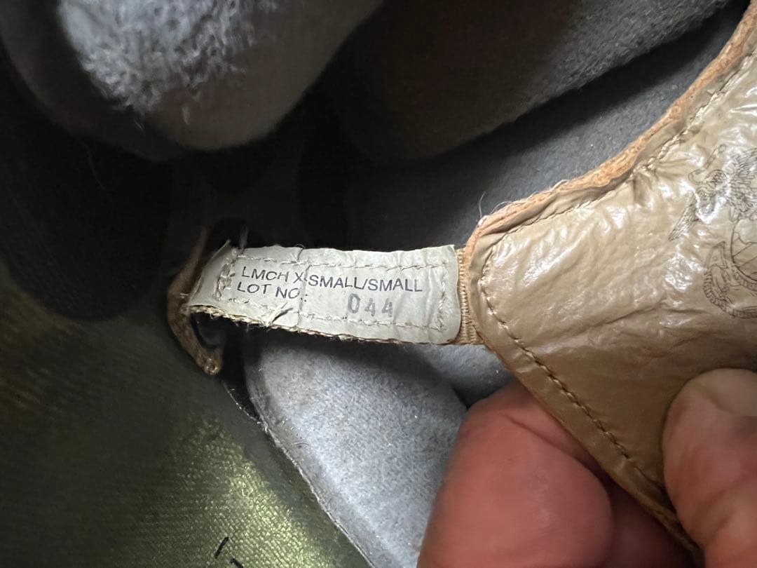 米軍 実物 PASGT ヘルメット 1987年官給品 ケブラー 米海兵隊放出品