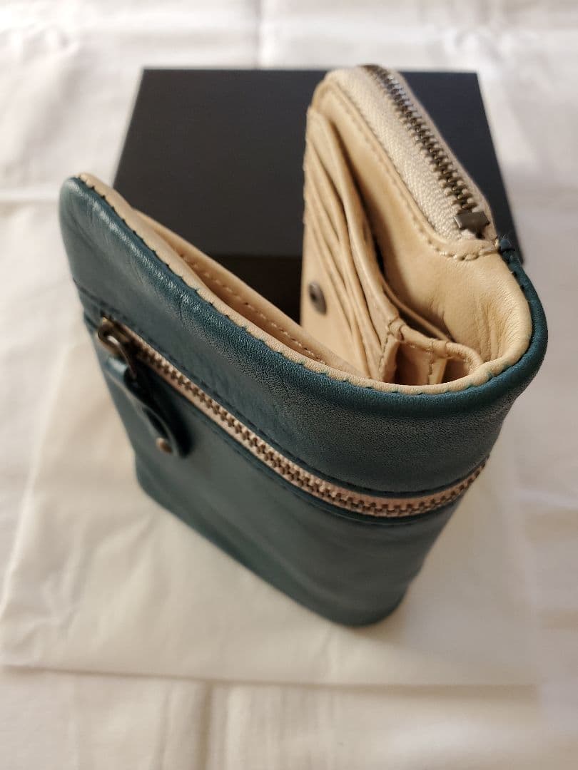 【廃盤】Dakota ダコタ バルバロ 二つ折り財布 青緑