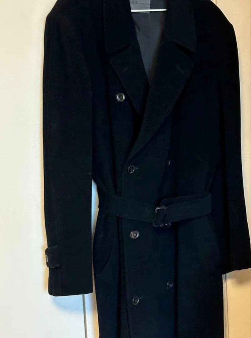 K.T.pour homme ダブルチェスターコート マキシ丈 約120cm