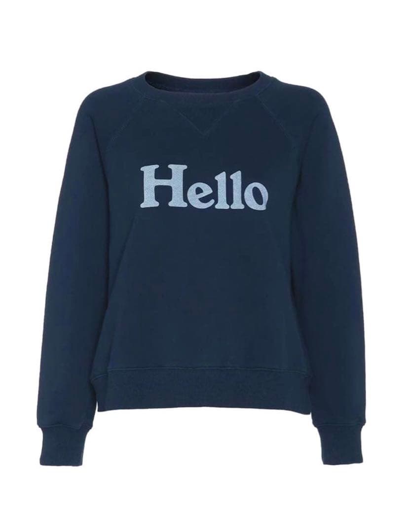 マディソンブルー　24SS HELLO SWEAT L/S URAKE DYED