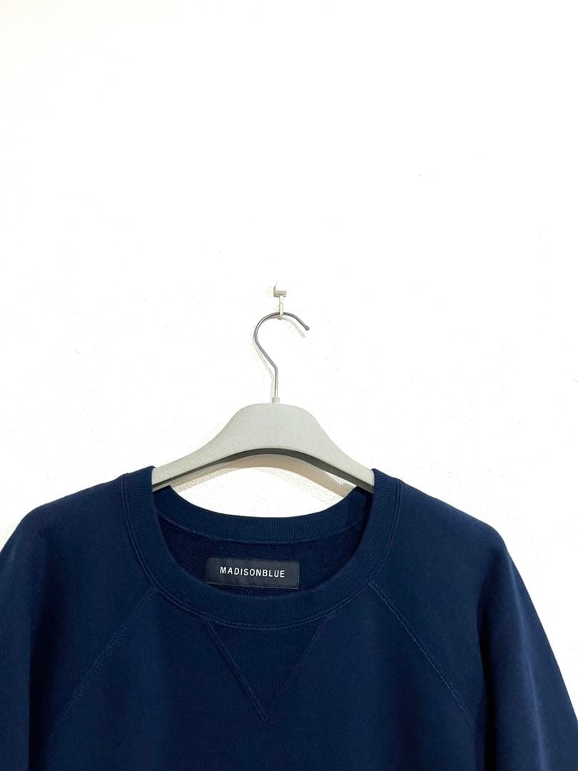 マディソンブルー　24SS HELLO SWEAT L/S URAKE DYED