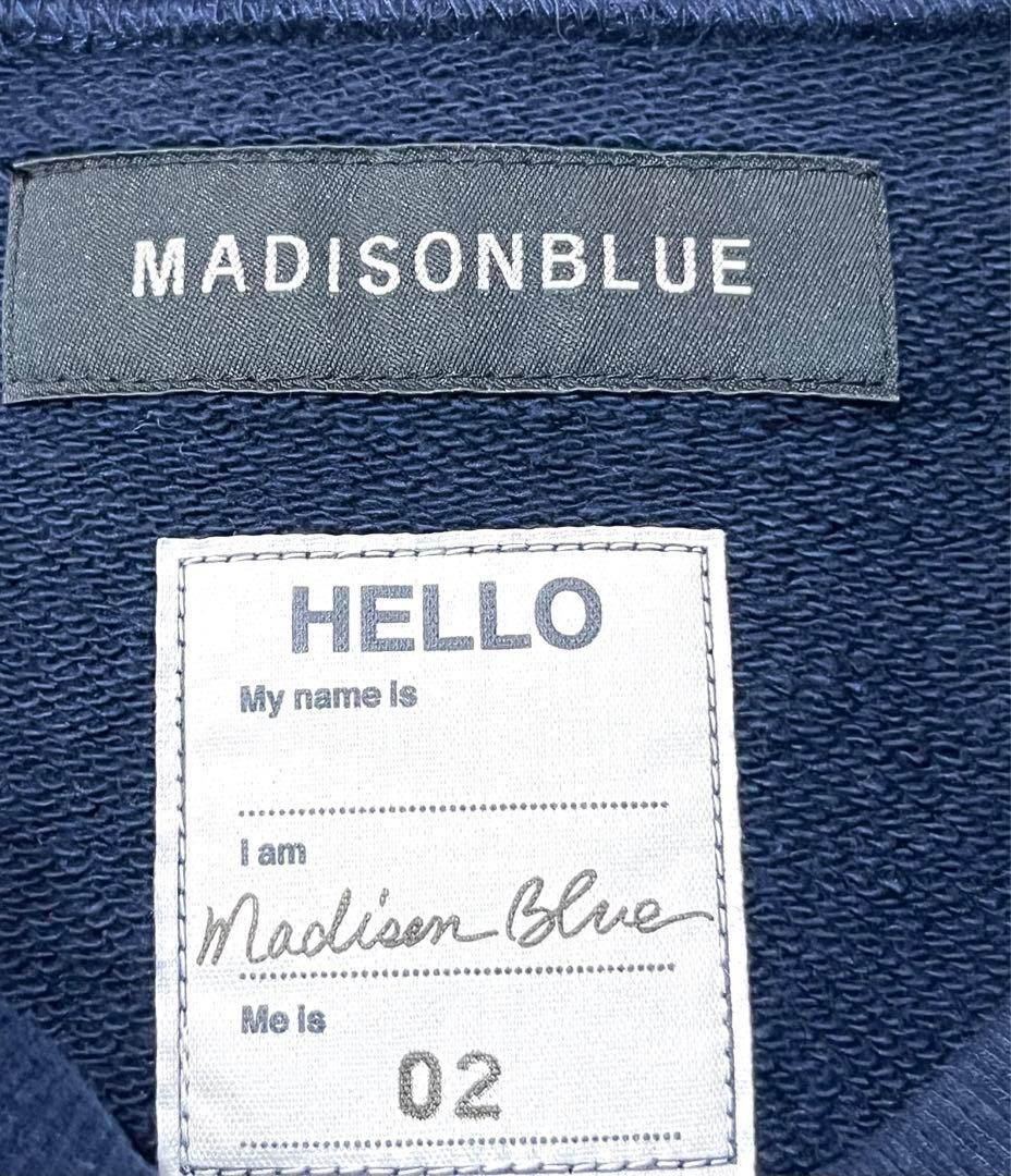 マディソンブルー　24SS HELLO SWEAT L/S URAKE DYED