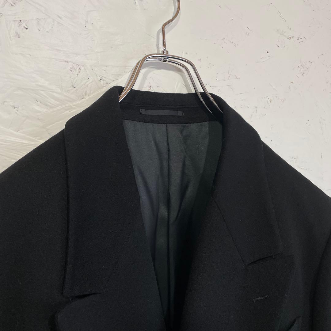 カシミヤ100%【LANVIN STUDIO】ダブル ウールロングコート　46