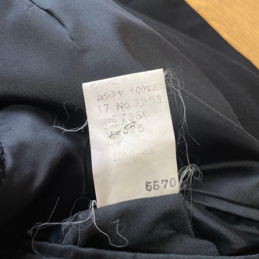 カシミヤ100%【LANVIN STUDIO】ダブル ウールロングコート　46