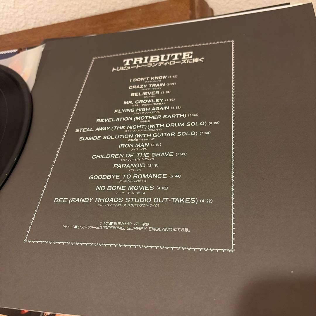 オジー・オズボーン トリビュート ランディ・ローズに捧ぐ