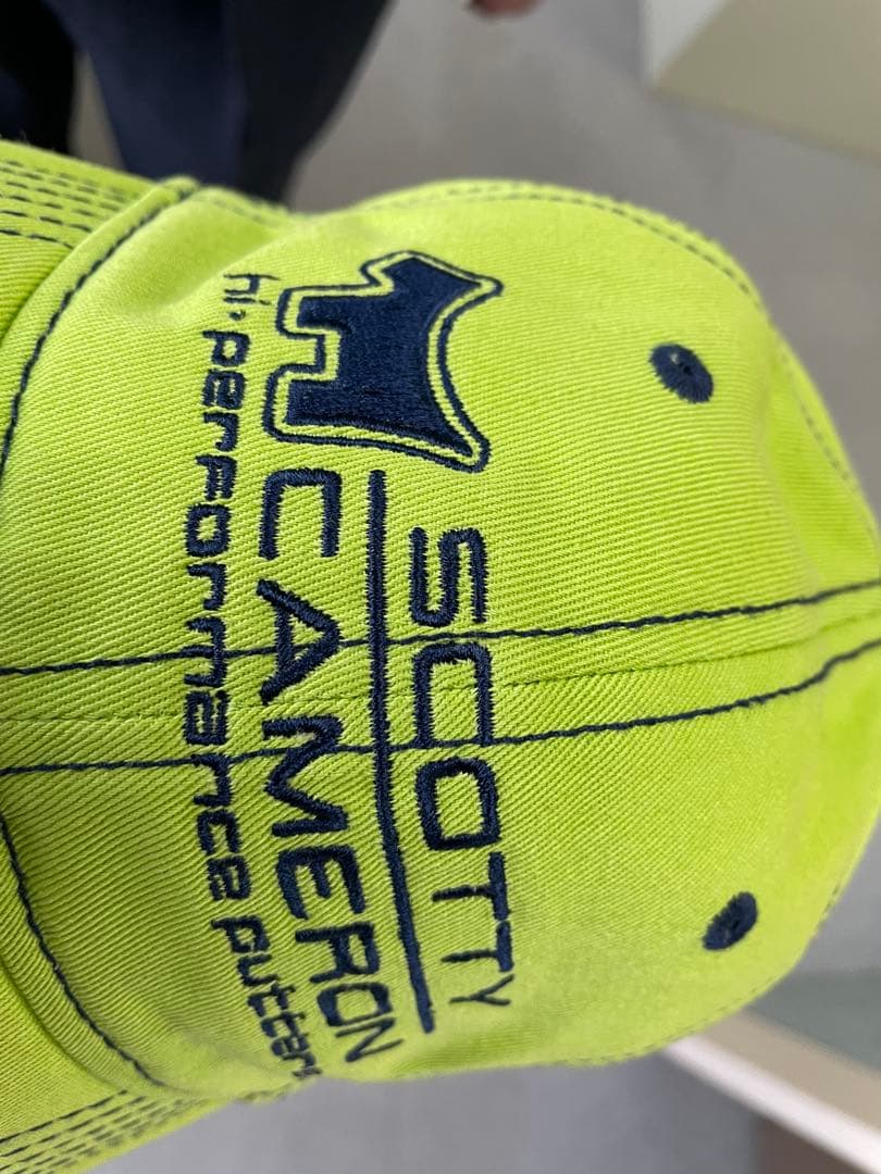 Scotty Cameron キャップ 明るい緑色