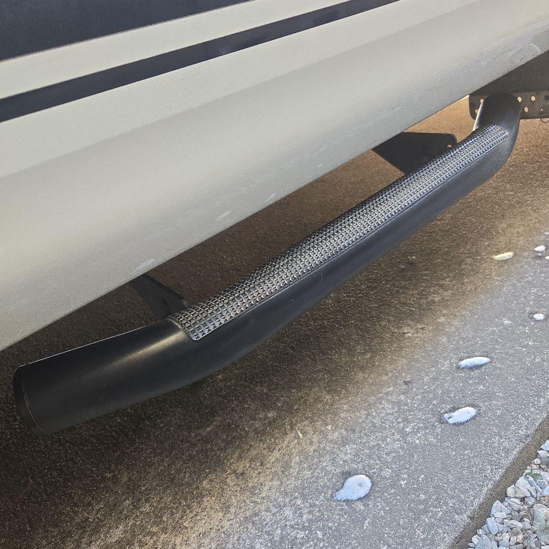 後期デリカD5MADLYS サイドステップTYPE-2 フロント、リヤセット