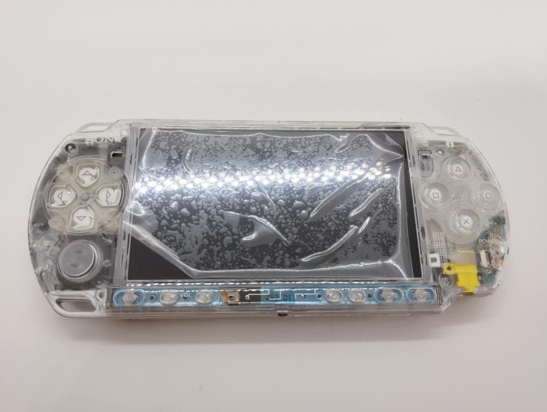 ゲルググ様　PSP 3000 すぐ遊べるセット【美品・カスタム】スケルトン