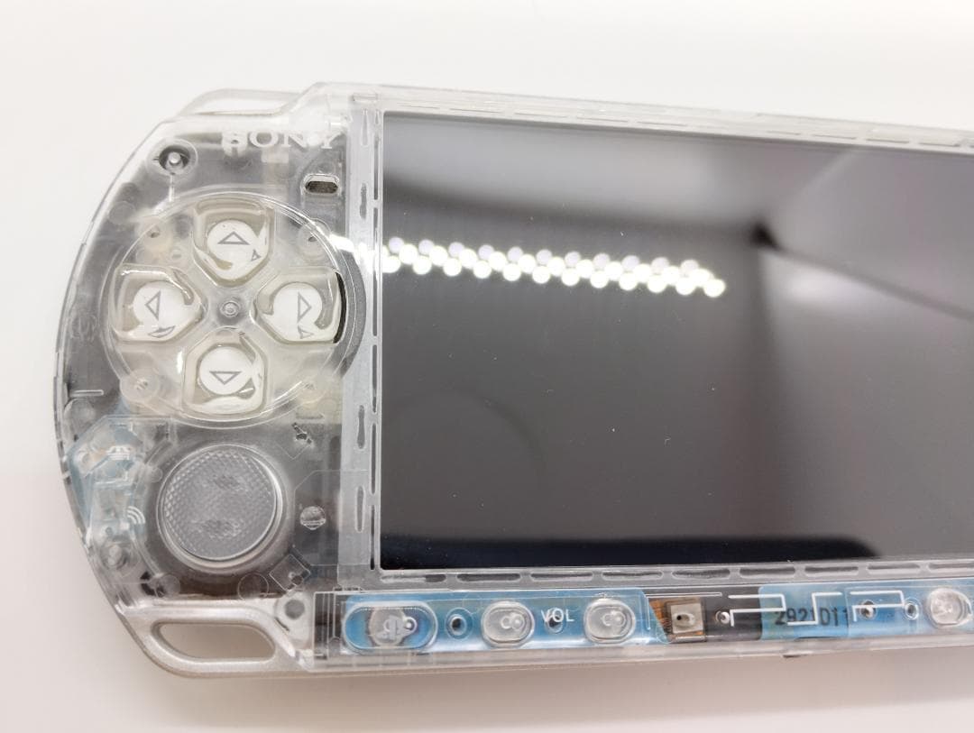 ゲルググ様　PSP 3000 すぐ遊べるセット【美品・カスタム】スケルトン