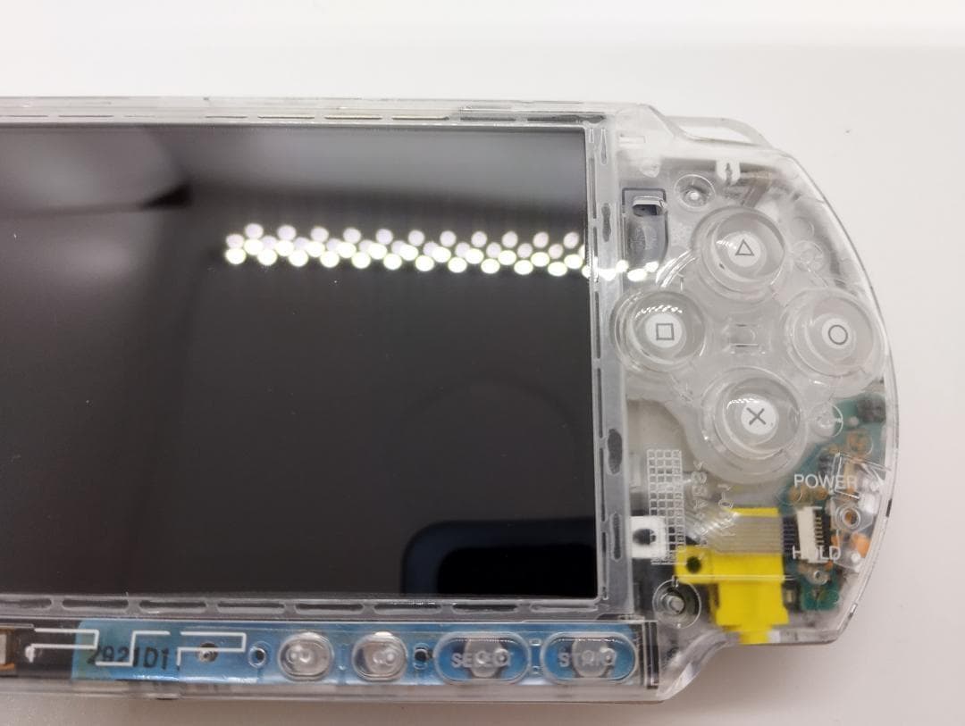 ゲルググ様　PSP 3000 すぐ遊べるセット【美品・カスタム】スケルトン