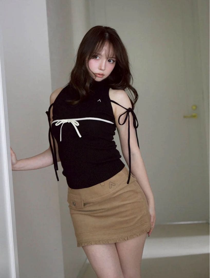 そ*様 【新品】ANDMARY♡Elsa corduroy mini skirt