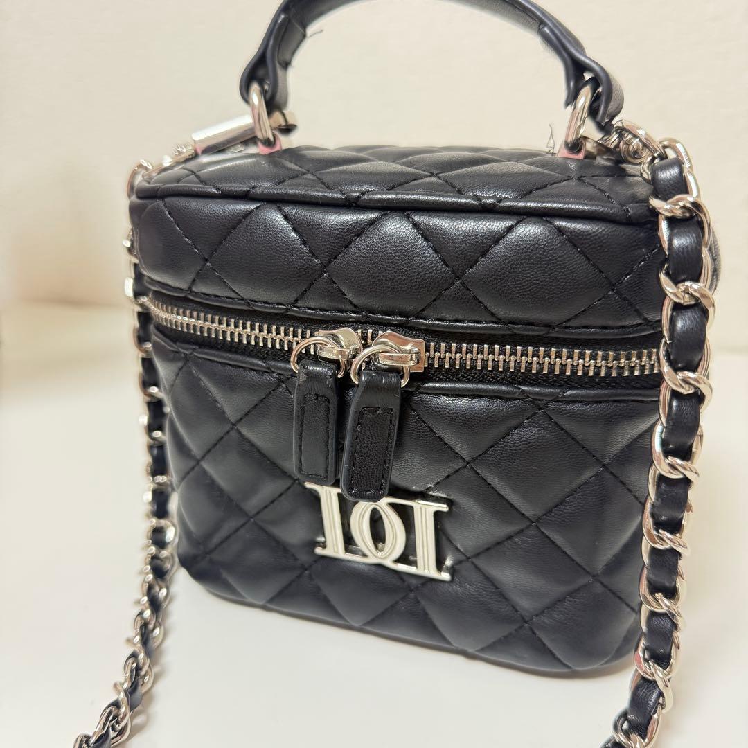 darich キルディングスクエアミニバッグ ブラック