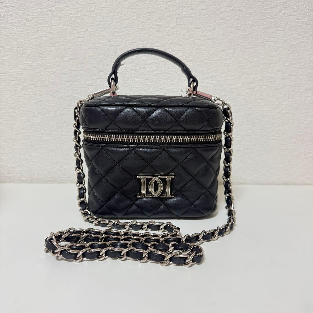 darich キルディングスクエアミニバッグ ブラック