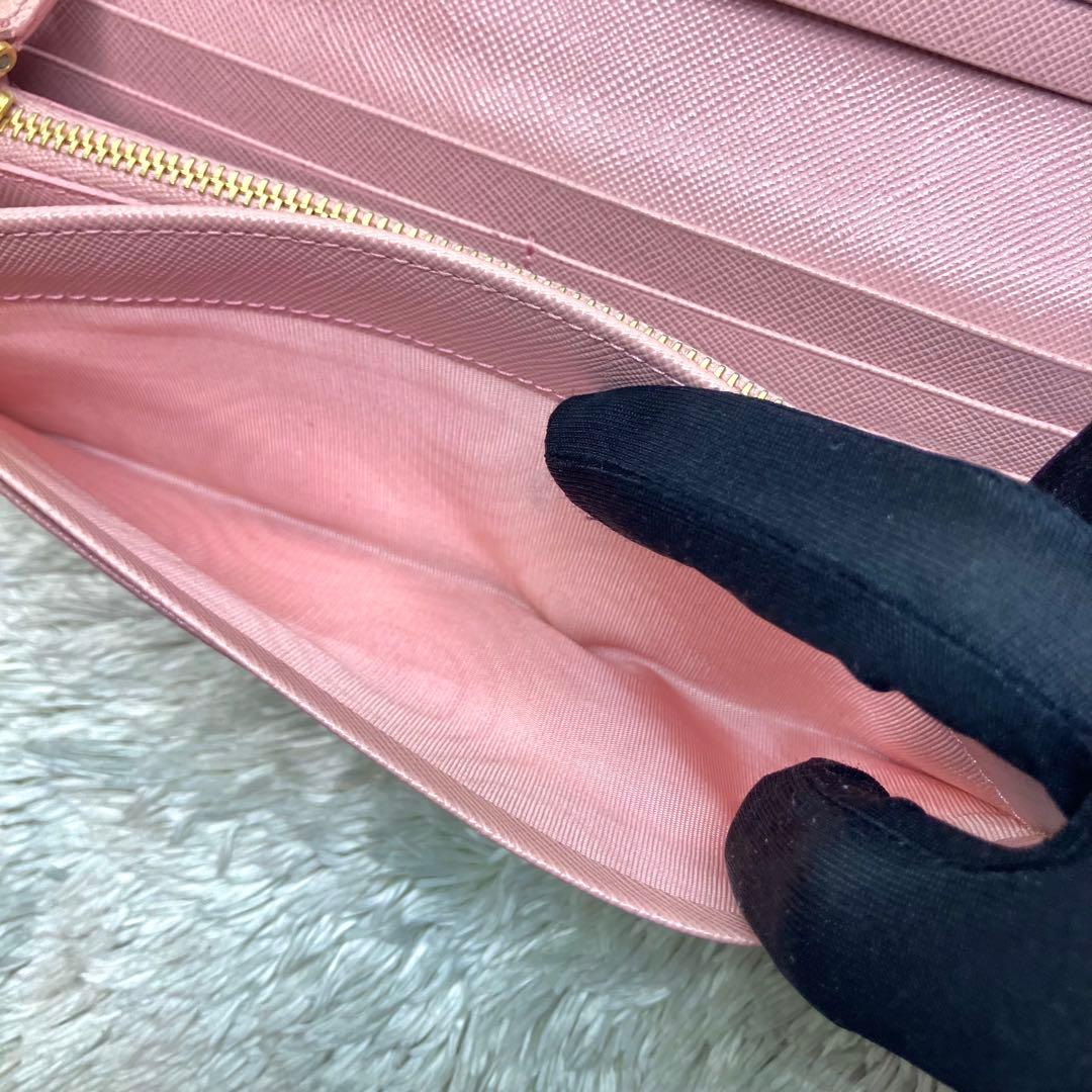 美品✨PRADA サフィアーノ　長財布　フラップ 1MH132